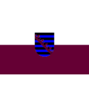 download Flag Of Saxony clipart image with 180 hue color