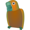 download Bird2 clipart image with 315 hue color