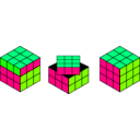 download Rubiks Cube Solving clipart image with 90 hue color