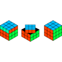 download Rubiks Cube Solving clipart image with 135 hue color
