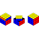 download Rubiks Cube Solving clipart image with 0 hue color
