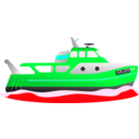 download Trawler clipart image with 135 hue color