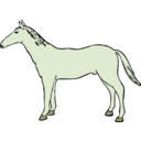 download Horse clipart image with 45 hue color