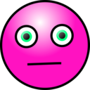 download Emoticons Worried Face clipart image with 270 hue color