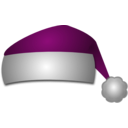 download Santas Hat clipart image with 315 hue color