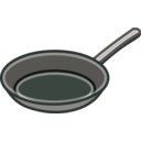 download Tango Style Frying Pan clipart image with 315 hue color