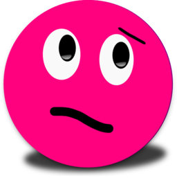 Wander Smiley Pink Emoticon