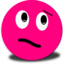 Wander Smiley Pink Emoticon