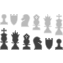 download Chess Set clipart image with 225 hue color