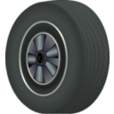 download Tire clipart image with 315 hue color