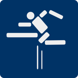 Fence Jumping Pictogram