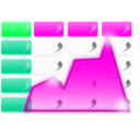 download Area Graph clipart image with 90 hue color