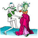 download Dance Macabre 10 clipart image with 90 hue color