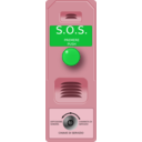 download Sos Call Station clipart image with 135 hue color