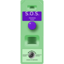 download Sos Call Station clipart image with 270 hue color