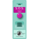 download Sos Call Station clipart image with 315 hue color