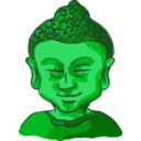 download Buddha Head clipart image with 90 hue color