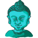 download Buddha Head clipart image with 135 hue color