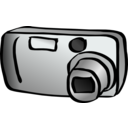 download Digital Camera Compact clipart image with 0 hue color