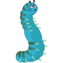 download Caterpillar 4 Ldap clipart image with 90 hue color