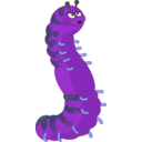 download Caterpillar 4 Ldap clipart image with 180 hue color