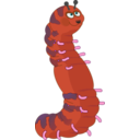 download Caterpillar 4 Ldap clipart image with 270 hue color