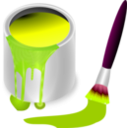 download Color Bucket Green clipart image with 315 hue color