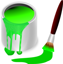 Color Bucket Green