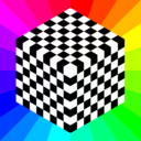 download 3d Chessboard 8 Squares clipart image with 315 hue color