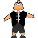 download Mr Toon1 clipart image with 0 hue color