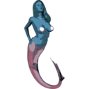 download Mermaid Kurt Cagle clipart image with 180 hue color