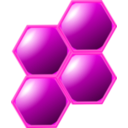 download Honeycomb clipart image with 270 hue color