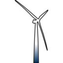 download Wind Turbine 2 clipart image with 90 hue color