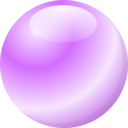 download Bubble clipart image with 90 hue color