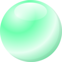 download Bubble clipart image with 315 hue color
