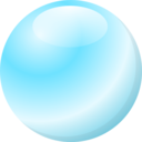 download Bubble clipart image with 0 hue color