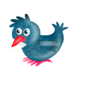 download New Bird clipart image with 315 hue color