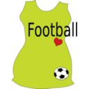 download Woman Soccer T Shirt clipart image with 0 hue color