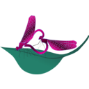 download Coupling Dragonfly clipart image with 90 hue color