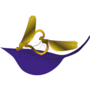 download Coupling Dragonfly clipart image with 180 hue color