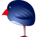 download Little Bird clipart image with 315 hue color