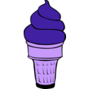 download Fast Food Desserts Ice Cream Cones Soft Serve clipart image with 225 hue color