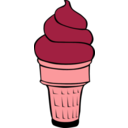 download Fast Food Desserts Ice Cream Cones Soft Serve clipart image with 315 hue color