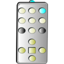 download Simple Remote Control clipart image with 180 hue color