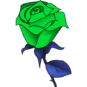 download Red Rose clipart image with 135 hue color