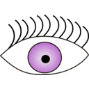 download Eye clipart image with 45 hue color