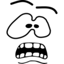 Fear Face Icon