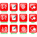 download Matriz De Botones Button Sprite clipart image with 0 hue color