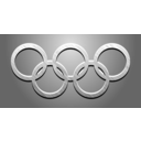 download Olympic Rings 3 clipart image with 45 hue color