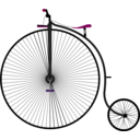 download Penny Farthing Bike Grand Bi clipart image with 270 hue color